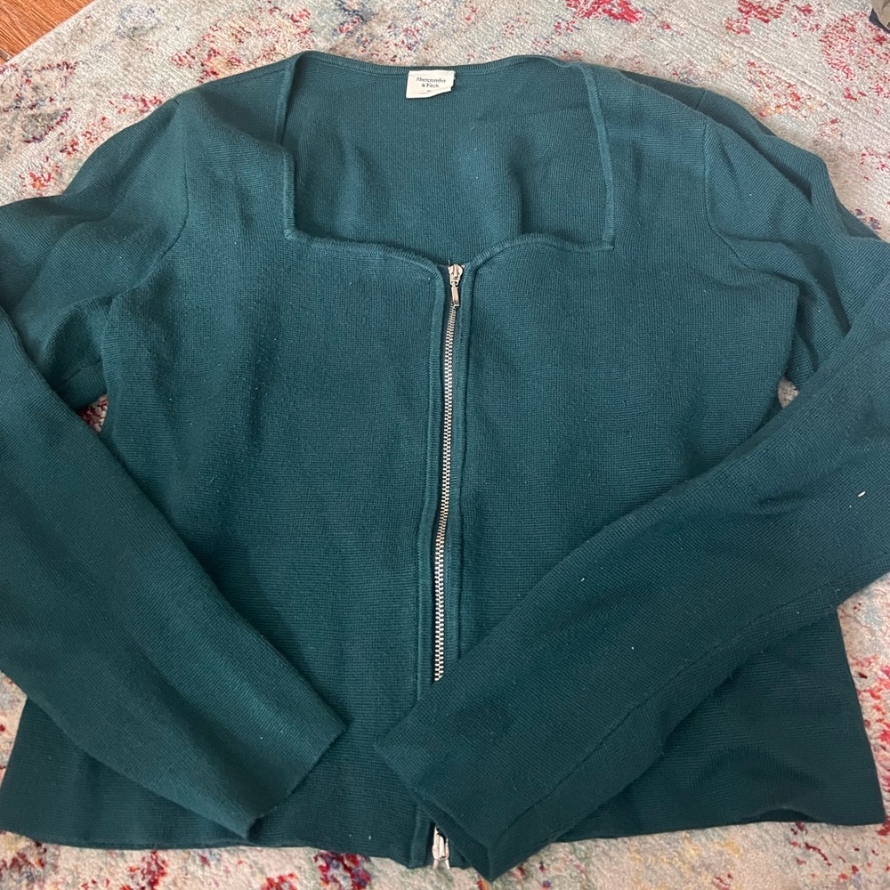 Zip Front Abercrombie Sweater
